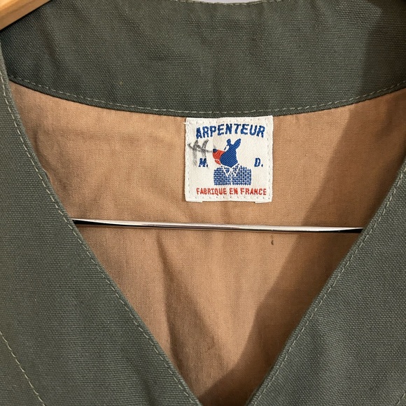 Arpenteur Olive Green Utility Vest, Size M - Picture 2 of 6